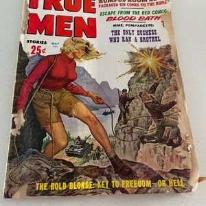 Vintage 1961 True Men Magazine